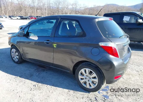 2014 Toyota Yaris L (Tmmf Plant) z USA, uszkodzony, nr VIN VNKJTUD35EA012290